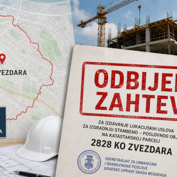 Odbačen zahtev "ECO VERDE SISTEM" za lokacijske uslove na Zvezdari – utvrđeni nedostaci