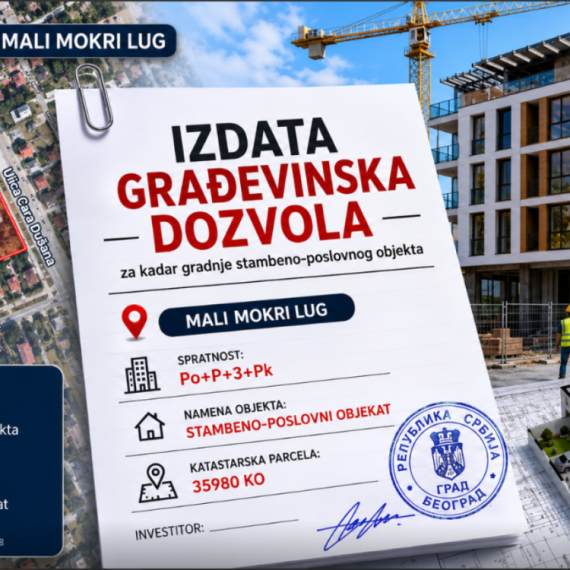Odobrena građevinska dozvola za "A-D Kvadratlux Sistem" - objekat od skoro 10.000 kvadratnih metara