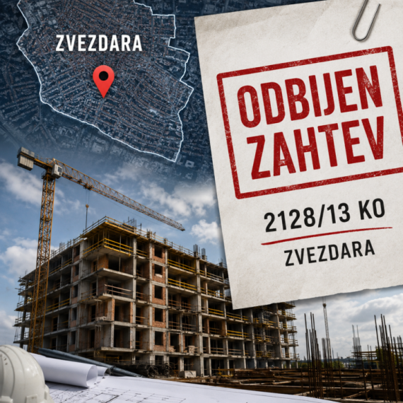Zahtev za gradnju na Zvezdari odbijen - Nepravilnosti u dokumentaciji "MILICON CONSTRUCTION"