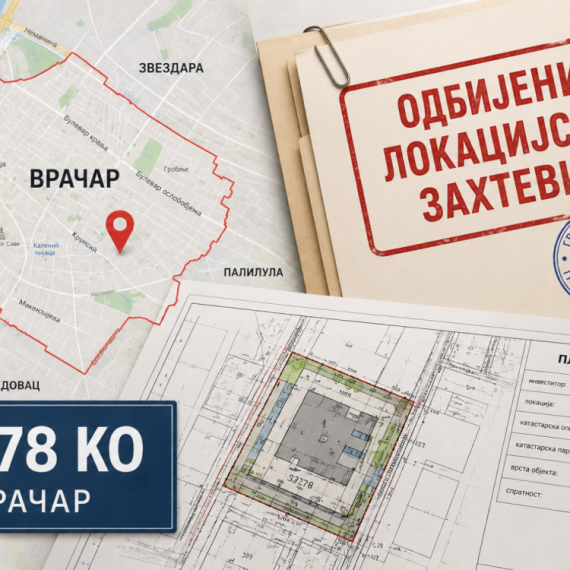 Odbijen zahtev za gradnju na Vračaru - investitor "VICTORY PLACE" ostao bez bez lokacijskih uslova