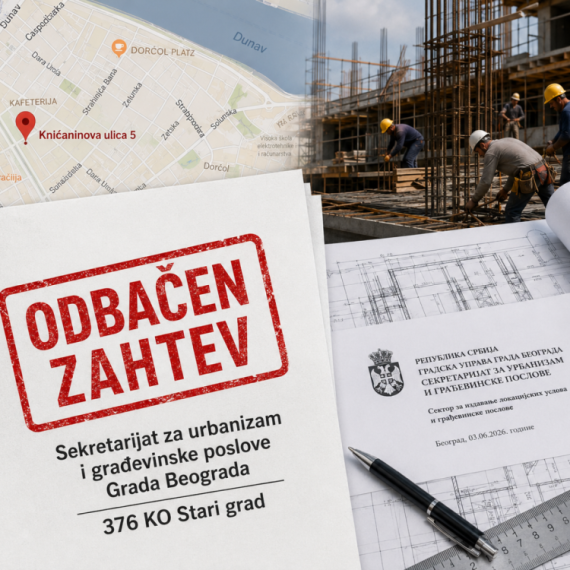 "SMART GRADNJA" bez upotrebne dozvole - odbačen zahtev za stambeni objekat na Dorćolu