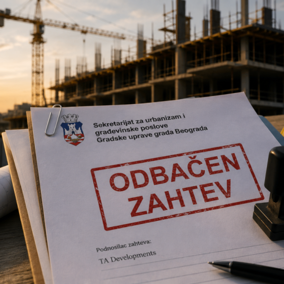 "TA Developments" bez izmene građevinske dozvole: Grad Beograd odbacio zahtev