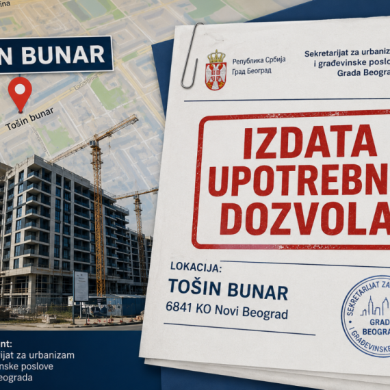 "NEIMAR V" i "MV SISTEM CO" dobili upotrebnu dozvolu za stambeno-poslovni projekat na Tošinom bunaru
