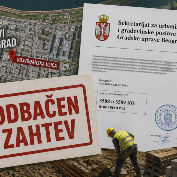 Odbačen zahtev "DN LAĐENIK" - Stopirana gradnja u Vojvođanskoj ulici na Novom Beogradu