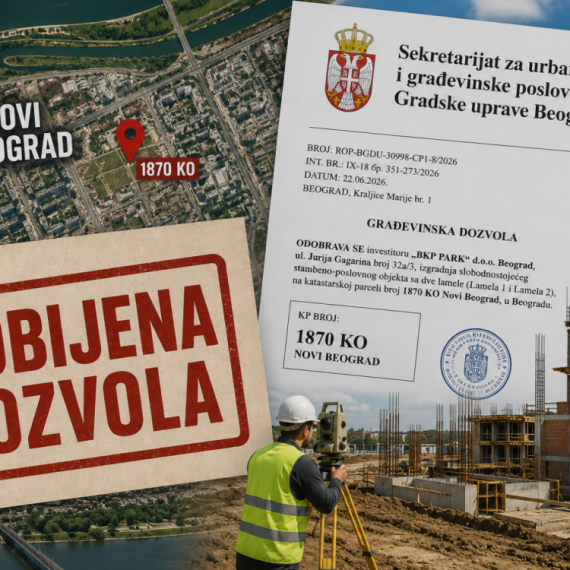 "BKP PARK" dobio građevinsku dozvolu - Na Novom Beogradu niče kompleks sa 69 stanova
