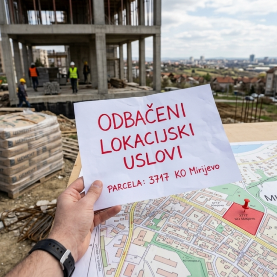 "NASTASIJA INVEST" napravio propuste - Sekretarijat odbacio zahtev za izgradnju zgrade u Mirijevu