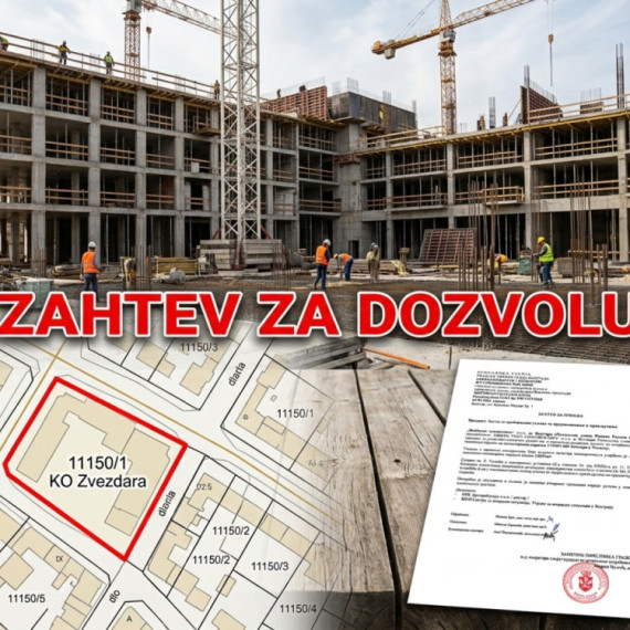 "BEOINVEST CONSTRUCTION" predao zahtev za veliki stambeno-poslovni objekat na Zvezdari