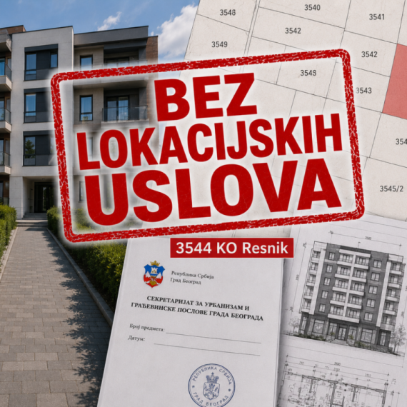 Ništa od lokacijskih uslova za investitora Mladena Nikolića - ništa od gradnje novog stambenog objekta u Resniku