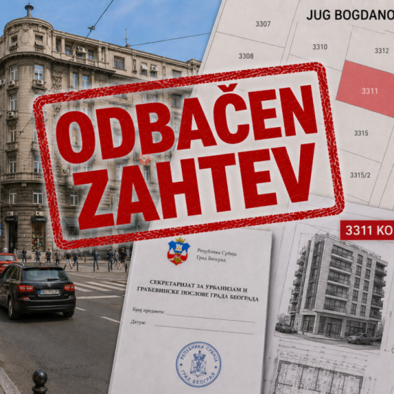 Obačen zahtev za višespratnicu u Jug Bogdanovoj - Firma "FILIPOVIĆ" ostala bez upotrebne dozvole na Savskom vencu
