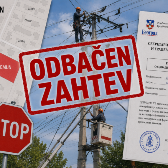 Odbačen zahtev privrednog društva „RRD“ - za sada ništa od izmeštanja dalekovoda između Galenike i Zemuna