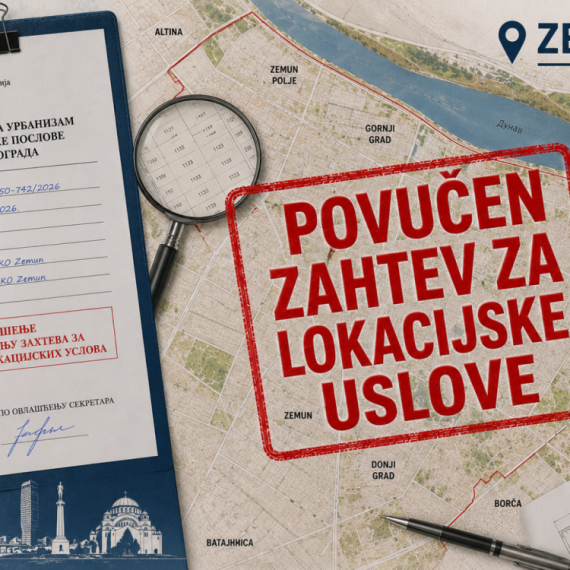Obustavljen postupak po želji investitora - Đura Marinković odustao od gradnje u Zemunu