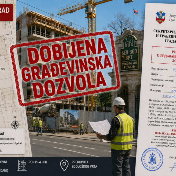 Pogledajte šta "TONČEV GRADNJA" i "REVOLUTION ARCHITECTS" grade u centru Beograda - ispravka za luksuzni objekat