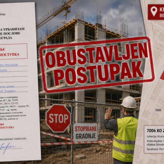 Obustavljen postupak na Vračar -  Investitor „NC Properties“ odustao od izmene lokacijskih uslova