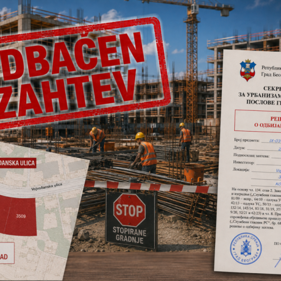 Ništa od lokacijskih uslova u Vojvođanskoj ulici - Odbačen zahtev investitora "DN LAĐENIK"