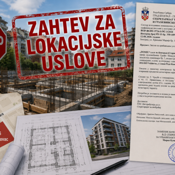 Investitor "DOMIĆ" podneo zahtev za lokacijske uslove za stambeni objekat u Rade Končara