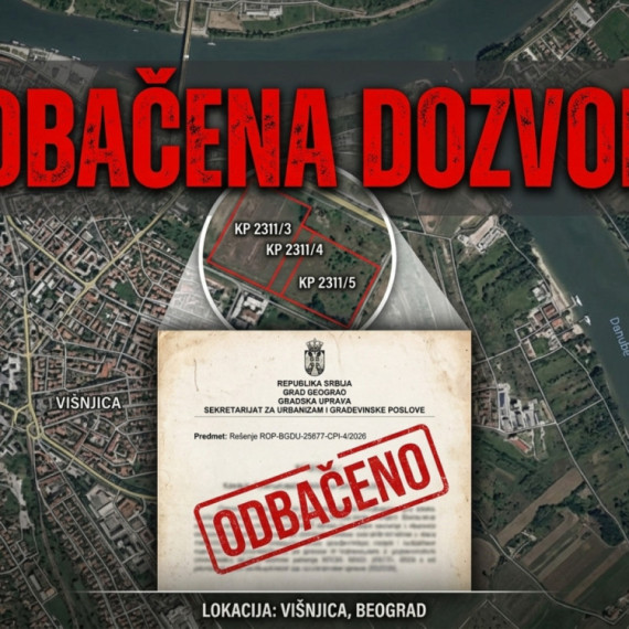 Stopiran projekat investitora "CORRECT INVESTMENT" - odbačena građevinska dozvola
