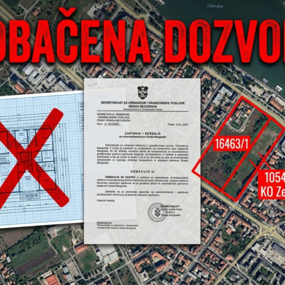 Odbačena dozvola investitora "PARTNER PROJEKT" - za sada ništa od dve nove lamele u Zemunu