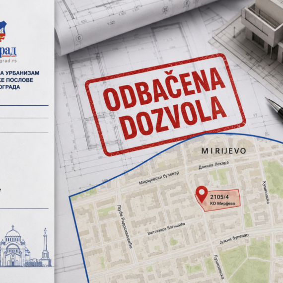 Odbijeni lokacijski uslovi investitora "PREMIUM" za gradnju u Mirijevu - nepotpuna dokumentacija