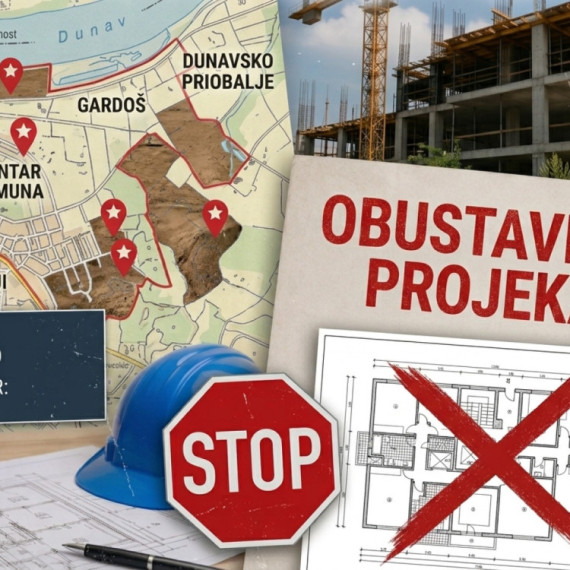 Obrt u Zemunu - Firma "MAKSPRO" sama povukla projekat, zvanično obustavljen projekat