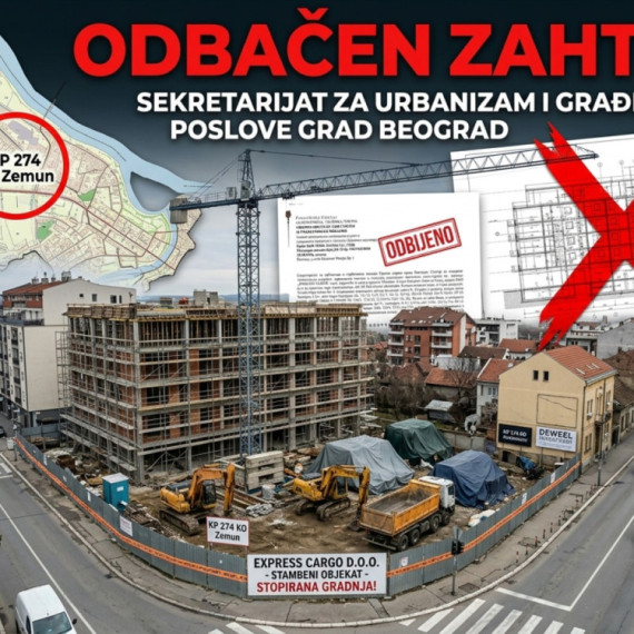 Obustavljen projekat u Zemunu - Investitor "EXPRESS CARGO" ostala bez dozvole zbog niza urbanističkih propusta