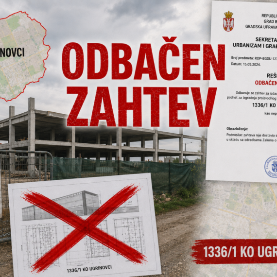 Investitor "PROFI INDUSTRIJA" ostao bez dozvole - stopiranja gradnja u Ugrinovcima