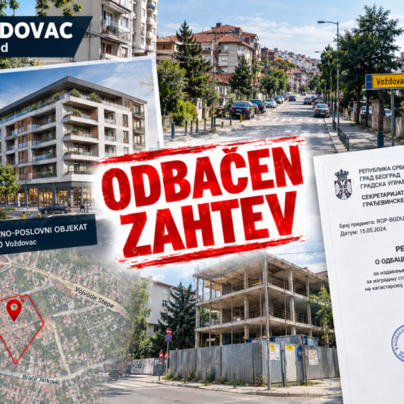 Stopirana gradnja stambeno-poslovnog objekta investitora "NAN AQUA CONSTRUCTION" na Voždovcu