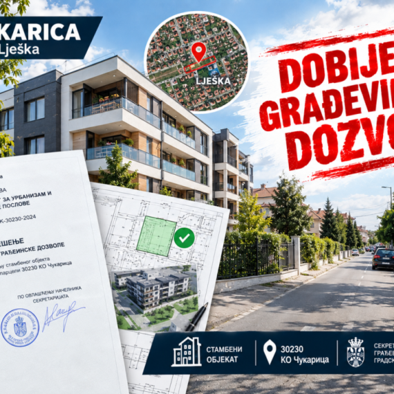 Zeleno svetlo za moderan kompleks na Čukarici - investitor "GRAMIS INVEST" gradi u Lješkoj ulici impozantnu zgradu