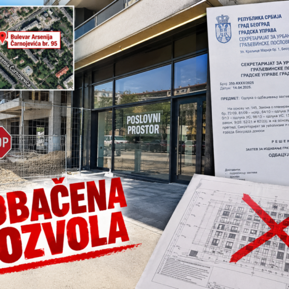 Novobeogradski poslovni objekat bez dozvole - Odbačen zahtev "GI REAL ESTATE SRB"