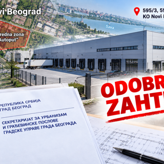 Investitor "NERETVA-KOMERC" dobio dozvolu - gradi se veliki objekat na Novom Beogradu