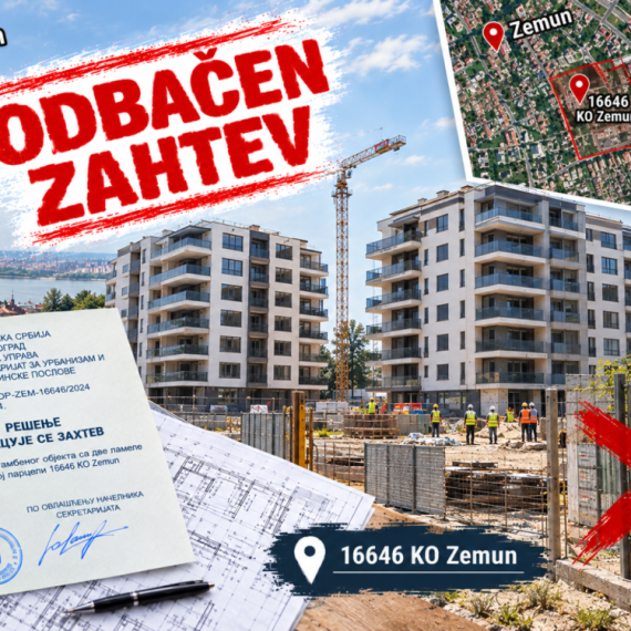 Zabrana za izmene na objektu u Zemunu - Odbačen zahtev investitora "PRVA GRAĐEVINSKA KOMPANIJA"