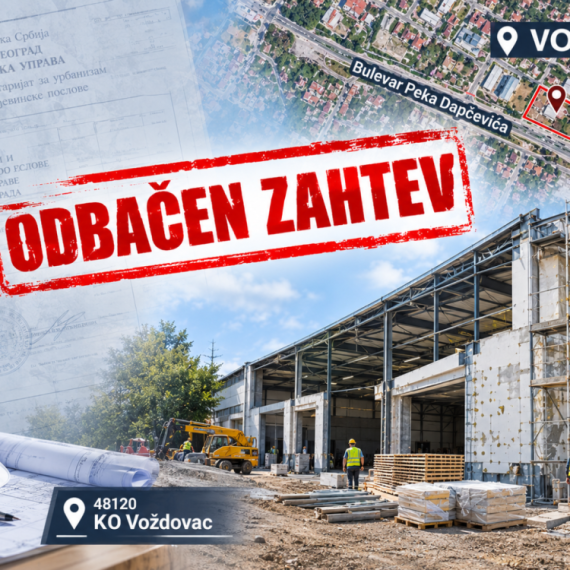Stopirani radovi u Štarku - Odbačen zahtev za rekonstrukciju magacina na Voždovcu