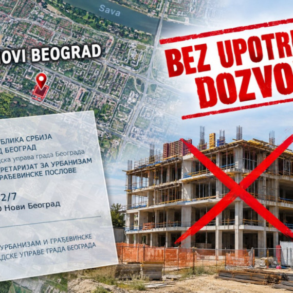 Za sada ništa od upotrebne dozvole za investitora "VINS 021" za gradnju na Novom Beogradu
